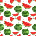 Watermelon seamless pattern