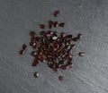 Watermelon Seeds, Water Melon Black Seed Pile, Small Black Kernels