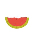 Watermelon slice fresh veg product, organic farm food, healthy sliced watermelon