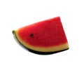 Watermelon slice isolate on white background Royalty Free Stock Photo