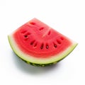 Watermelon Slice Isolated On White - Product Photography