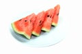 Watermelon slide Royalty Free Stock Photo
