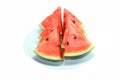 Watermelon slide Royalty Free Stock Photo