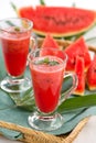 Watermelon smoothie Royalty Free Stock Photo