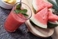 Watermelons as healthy fruit to freshen up your day Royalty Free Stock Photo