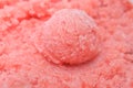 Watermelon sorbet scoop Royalty Free Stock Photo