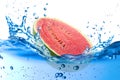 Watermelon splash Royalty Free Stock Photo