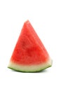 Watermelon split slide yummy fresh summer fruit sweet dessert Royalty Free Stock Photo