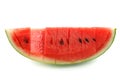 Watermelon split slide yummy fresh summer fruit sweet dessert Royalty Free Stock Photo
