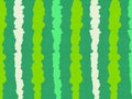 Watermelon striped pattern on linen fabric Royalty Free Stock Photo