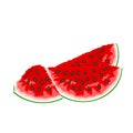 watermelon sweet juicy summer fruit slice