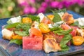 Watermelon Tomato Panzanella