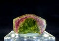 Watermelon Tourmaline Royalty Free Stock Photo