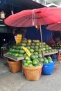 Watermelon vendor Royalty Free Stock Photo