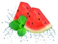 Watermelon water Royalty Free Stock Photo
