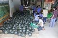 Watermelons sale in Vietnam