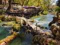 Watermill of achileas in kalamas river, ioannina perfecture greece