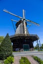 Watermill in the dutch landscape Royalty Free Stock Photo