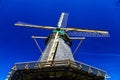 Watermill in the dutch landscape Royalty Free Stock Photo
