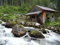 Watermill at Golling Creek Stream