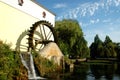 Watermill in parkland