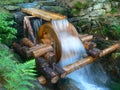 Watermill on stream Royalty Free Stock Photo