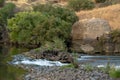 watermills from the Guadiana in the Alentejo locality of MÃÂ©rtola.Portugal.