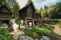 Watermills near town Jajce Bosnia and Hercegovina