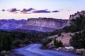 Waterpocket Fold at Dusk in Capitol Reef National Park
