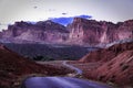 Waterpocket Fold at Dusk in Capitol Reef National Park