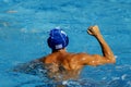 Waterpolo celebration Royalty Free Stock Photo