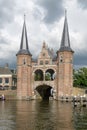 Waterpoort Water gate in the city of Sneek