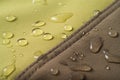 The waterproof fabric Royalty Free Stock Photo