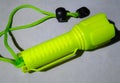 Waterproof Light Diving Flashlight, LED light gren color