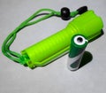 Waterproof Light Diving Flashlight, LED light gren color