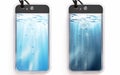 Waterproof Phone Pouch on White Background