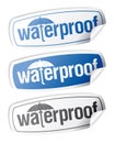 Waterproof stickers.
