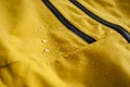 Waterproof technology for mountain clothes Royalty Free Stock Photo