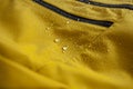 Waterproof technology for mountain clothes Royalty Free Stock Photo