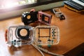 Waterproof Underwater Housing or Case box for a different camera