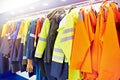 Waterproofing reflective wear for road workers