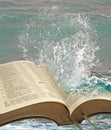 Waters of bible truth Royalty Free Stock Photo