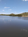 Waters of Cloncurry Dam Royalty Free Stock Photo
