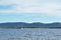 Waters of the Cuerda del Pozo reservoir. Royalty Free Stock Photo