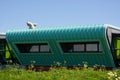 Water`s Edge Visitor Centre. Humber Bridge. UK Royalty Free Stock Photo