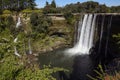 Waterfall of the Itata river, Chile Royalty Free Stock Photo