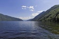 Waters of Lake Teletskoye