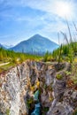 Marble Canyon at Kootenay National Park near Banff, Canada