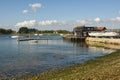 Waterside at Dell Quay, West Sussex, England Royalty Free Stock Photo