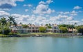 Waterside Home in Naples, Florida Royalty Free Stock Photo